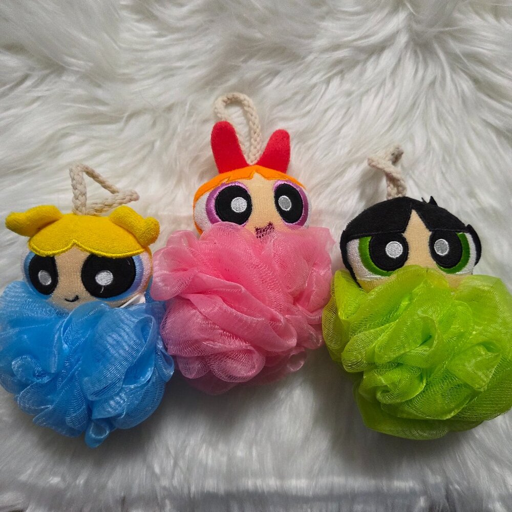 Powerpuff Girls Bath Poof Set